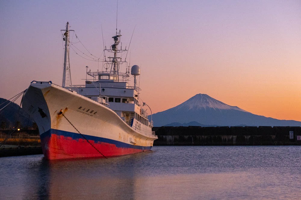 駿河湾の夜明け（10）