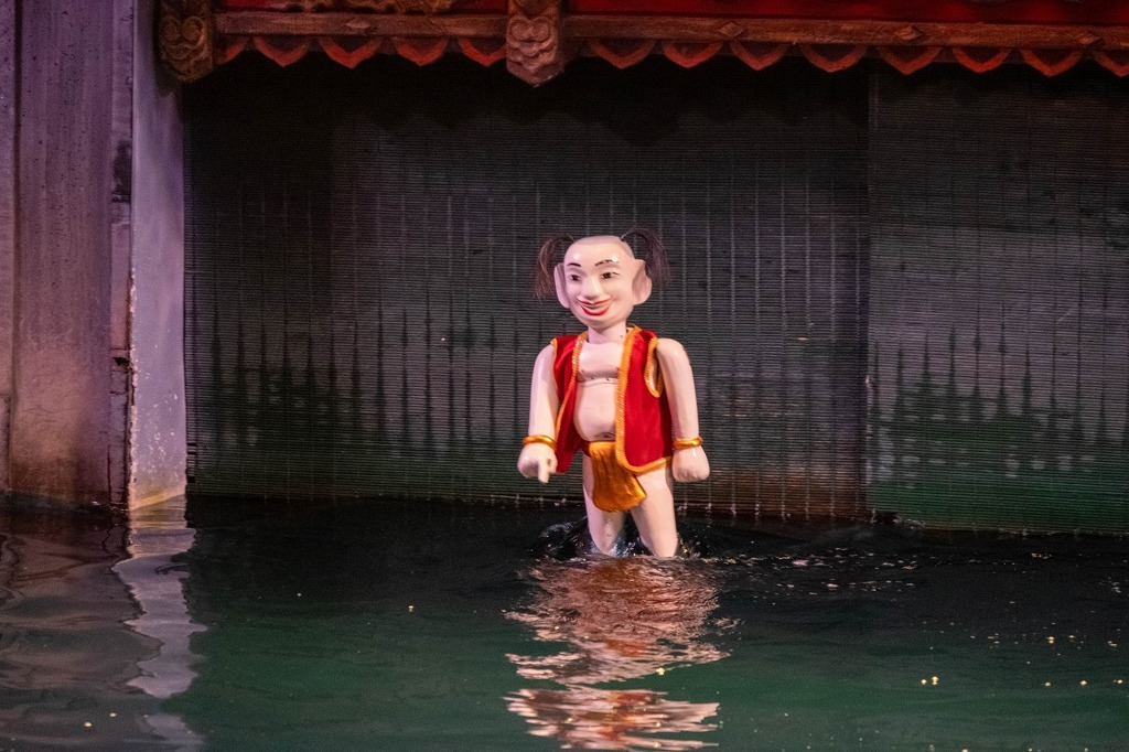 水上人形劇（１）
