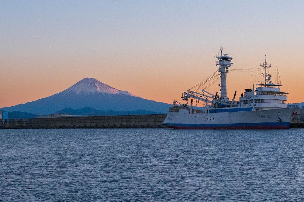駿河湾の夜明け（９）