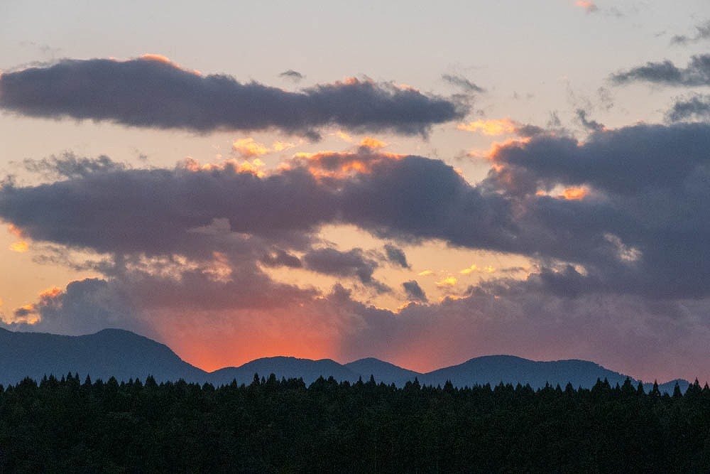 霊場恐山の夕暮れ（１）