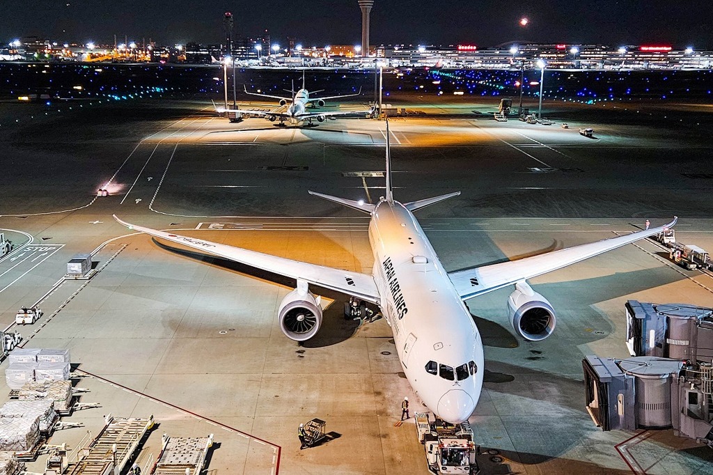 羽田空港の夜（２）