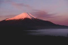 富士山と雲海２