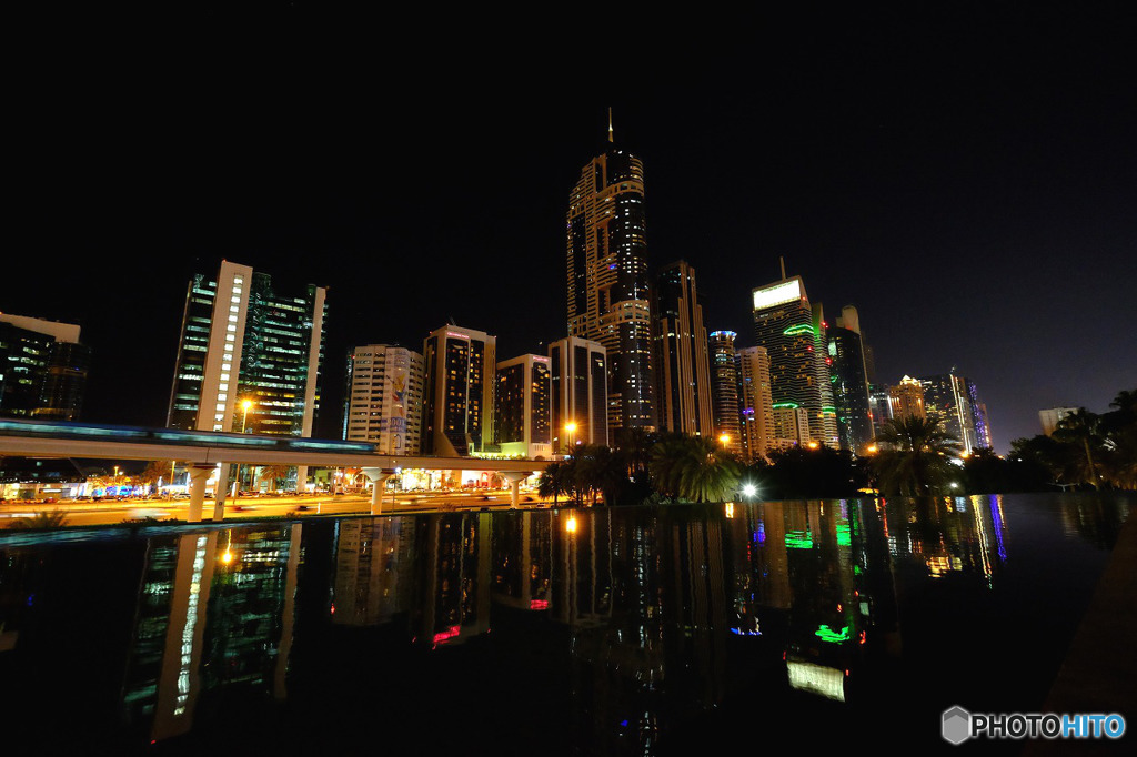 ドバイの夜景１