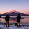 山中湖の夜明け（２）