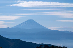 昇仙峡ロープウェイからの富士山（２）