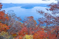 十和田湖の朝