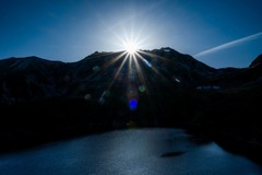 立山の夜明け（２）