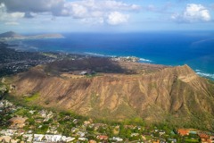 空から見たハワイ（４）