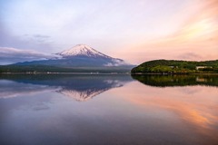 鏡面富士山（２）