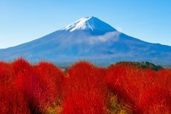 秋の富士山（２）