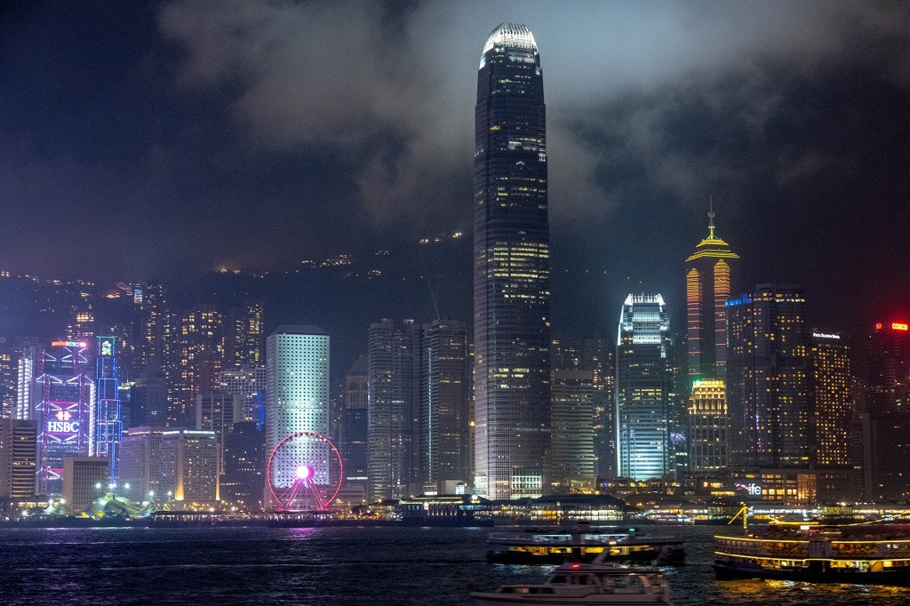 香港の夜景（３）