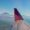 飛行機と富士山（２）