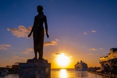 釧路の夕暮れ（２）