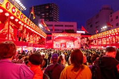 夜のランタン祭り（１）