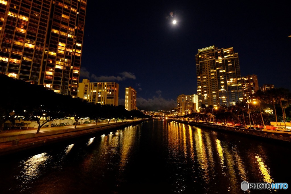 ハワイの夜景１