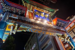 夜の横浜中華街（１）