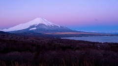 富士山の夜明け（２）