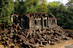 カンボジアの遺跡１８