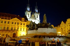 チェコの夜景２