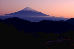 富士山と茶畑３