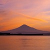 駿河湾の夜明け（２）
