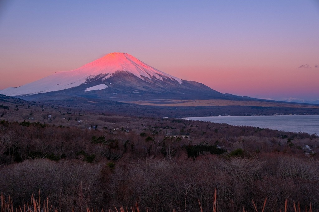 富士山の夜明け（３）
