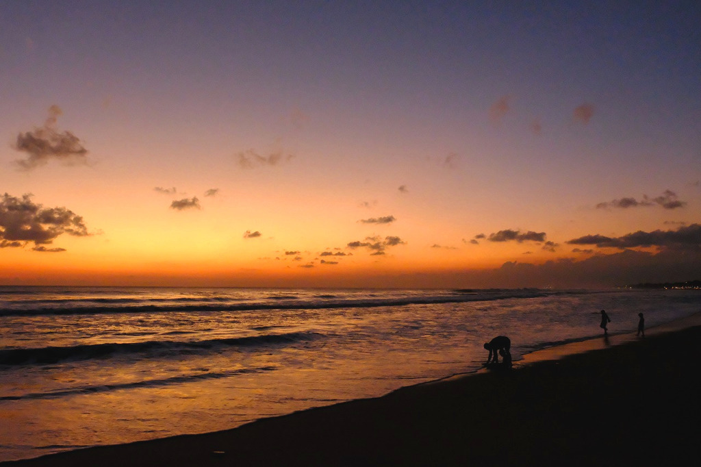 バリ島の夕日（２）