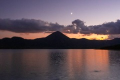 霊場恐山の夕暮れ（４）