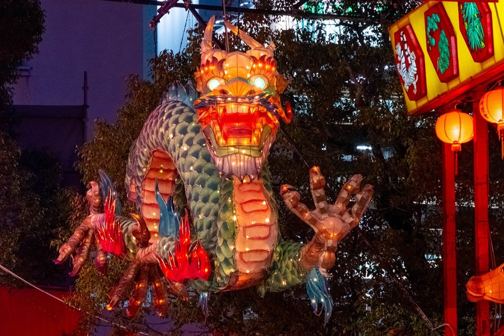 夜のランタン祭り（８）