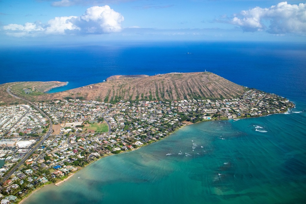 空から見たハワイ（６）
