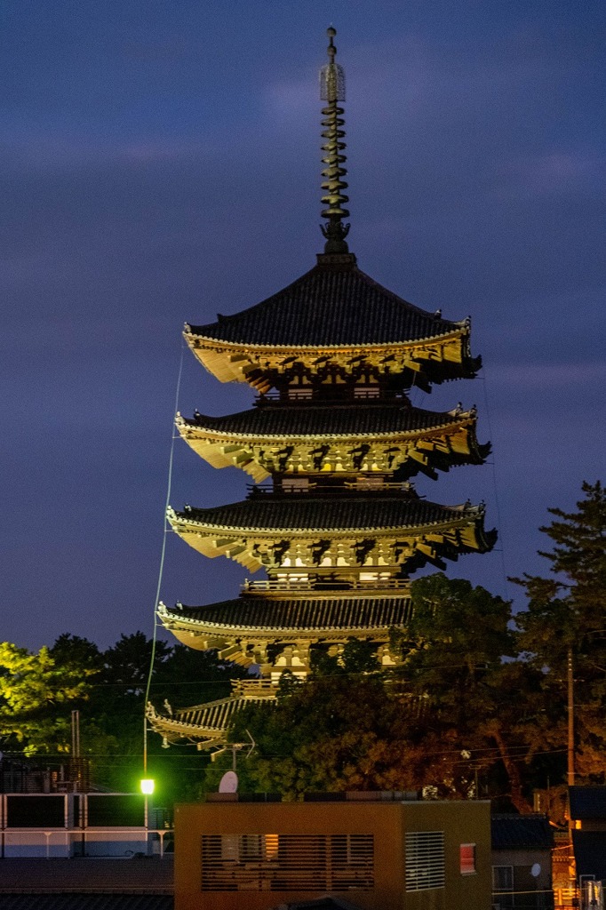 奈良の夕暮れ（５）