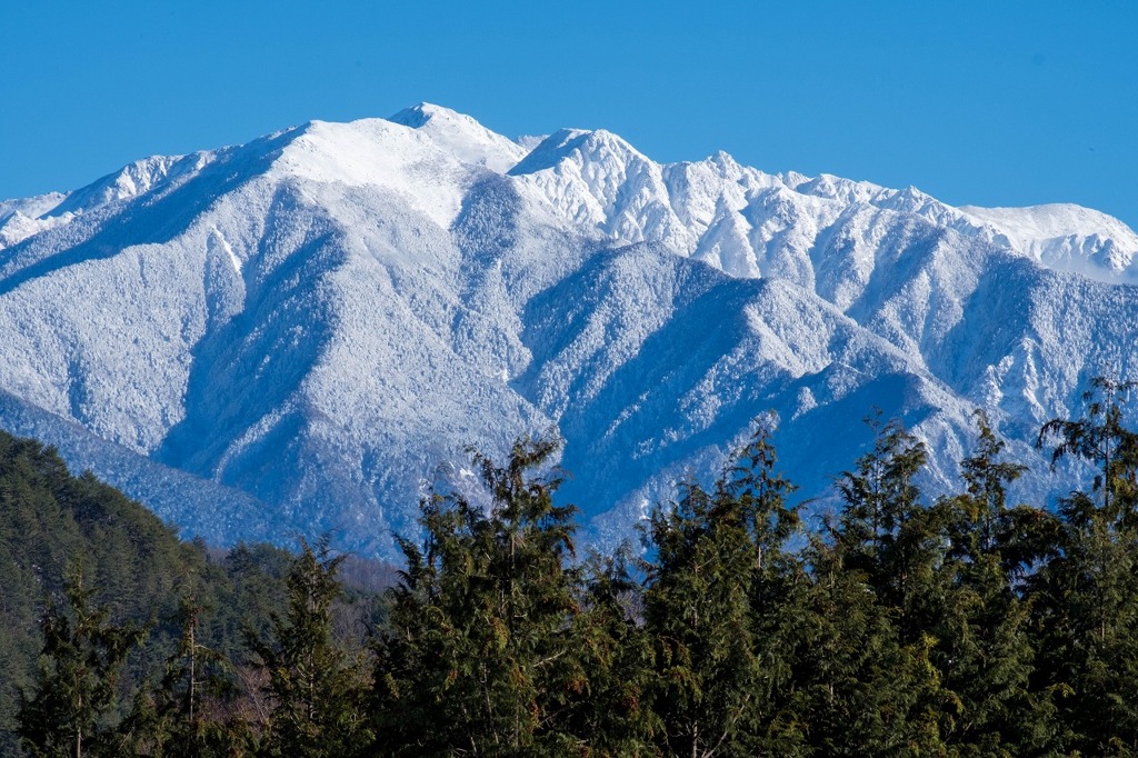 冬の御嶽山（１）