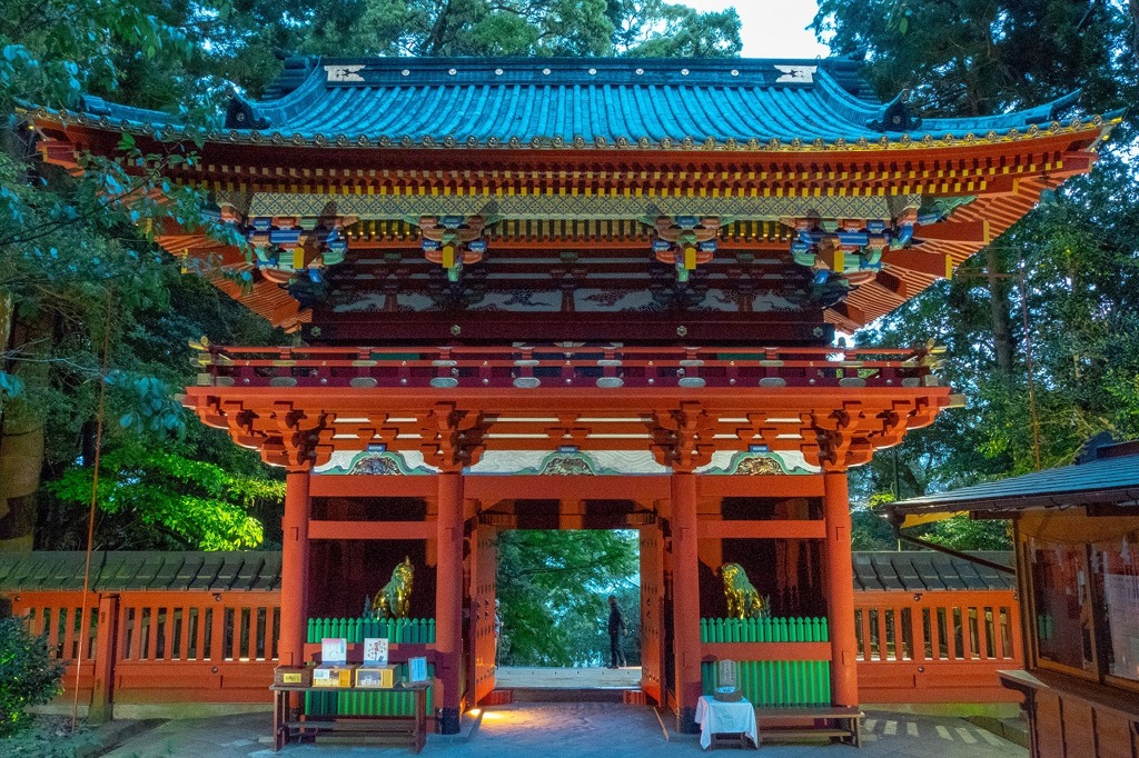 久能山東照宮竹あかり（１）