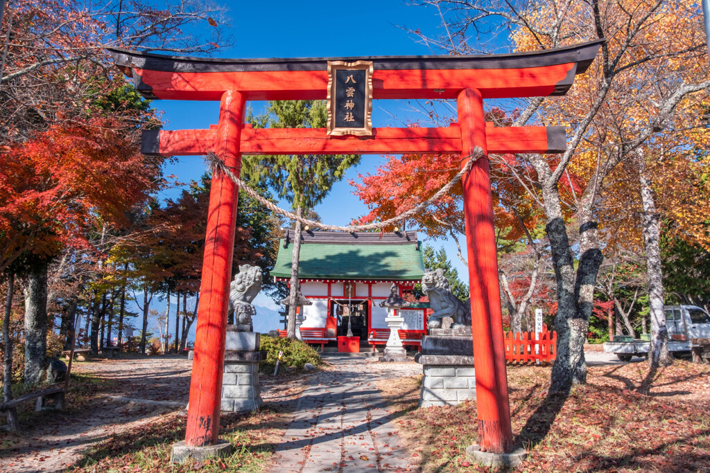 秋の昇仙峡ロープウェイ（３）