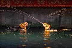 水上人形劇（２）