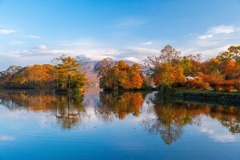 朝の大沼国定公園（１）