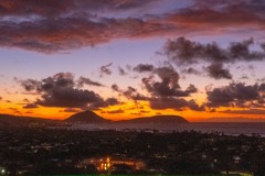 ハワイの夜明け（１）