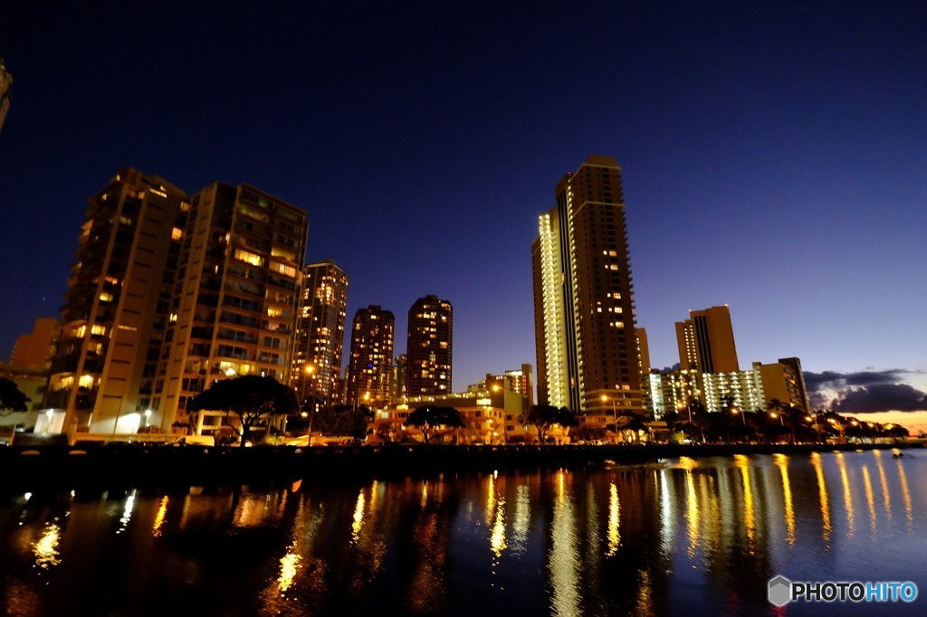 ハワイの夜景２