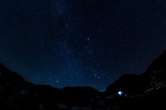 立山の星空