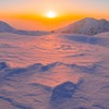 立山の夕日（１）