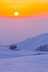 立山の夕日（４）