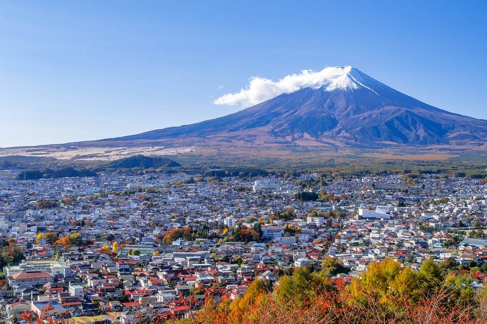 秋の新倉山（２）