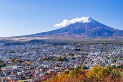 秋の新倉山（２）