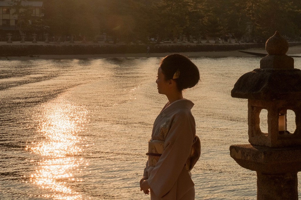 宮島の夕暮れ（３）