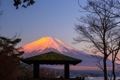 山中湖の夜明け（７）