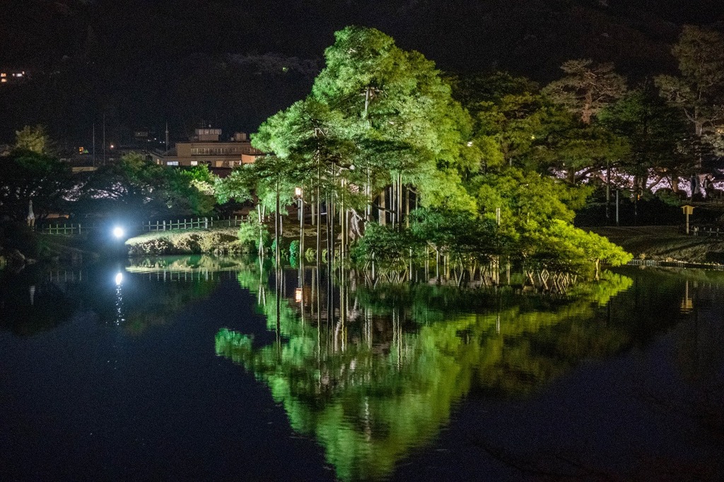 夜の兼六園（４）