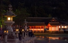 宮島の夕暮れ（５）