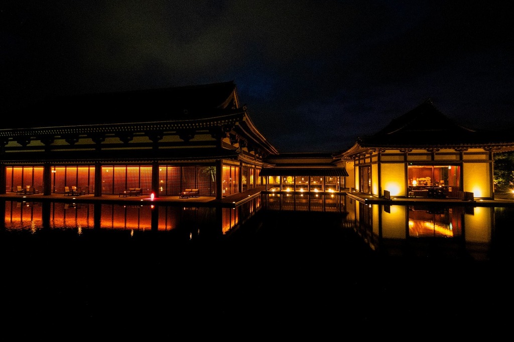 夜の白水館（４）