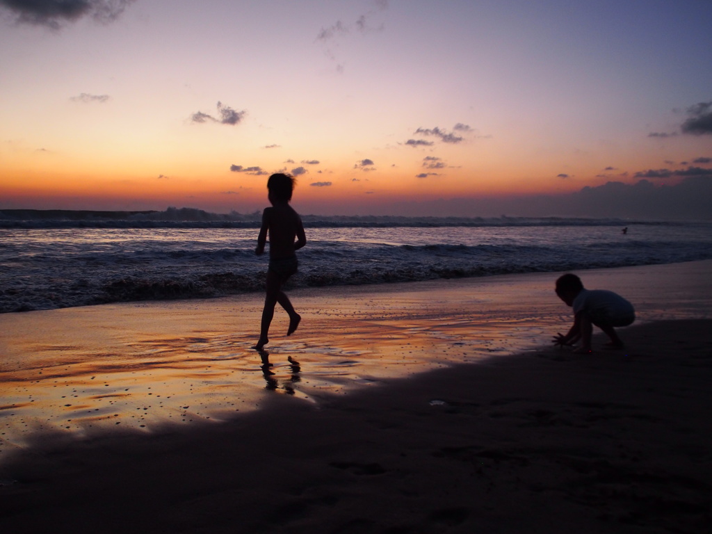 バリ島の夕日（３）