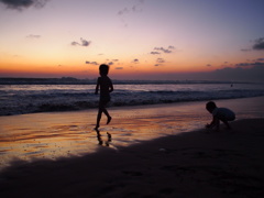 バリ島の夕日（３）